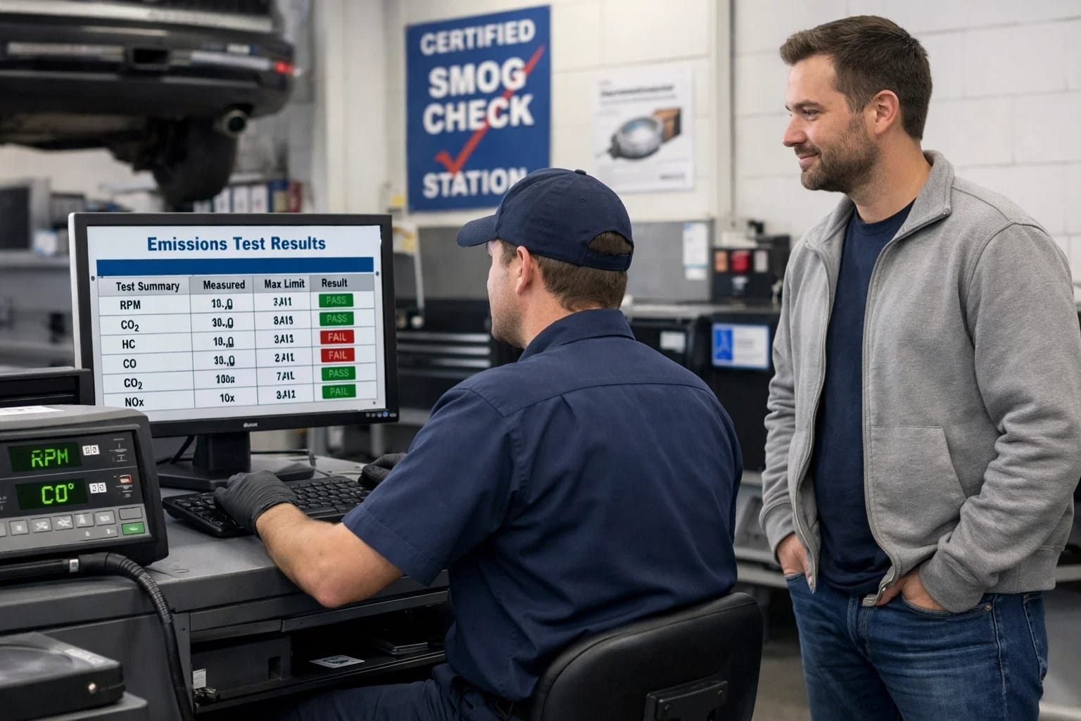 What Happens If Your Vehicle Fails a Smog Check in California