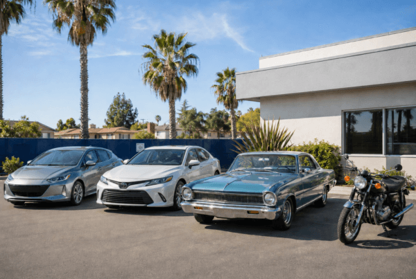 Cars ready for a smog check