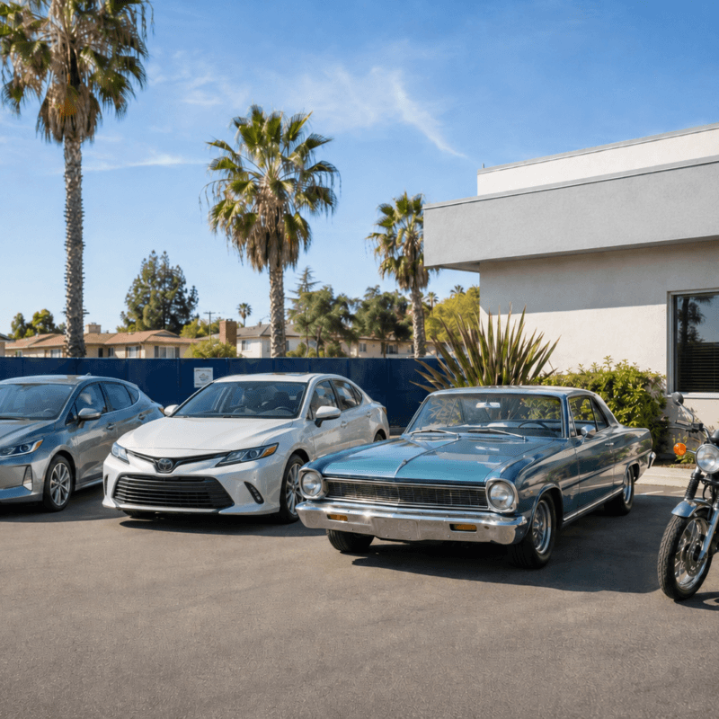 Cars ready for a smog check
