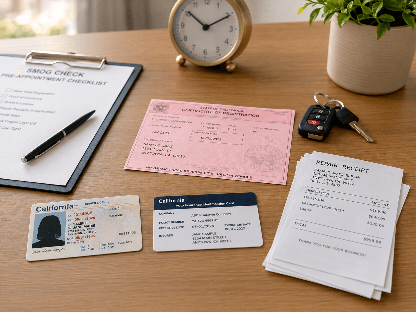 What Do You Need for a Smog Check? Complete Documentation Checklist
